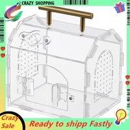 Transparent Garden Reptile Breeding Box Piece Acrylic Terrarium Habitat
