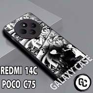 Glossy softcase poco C75/case REDMI 14C aesthetic/casing poco C75/Case poco c75 glitter/softcase c75