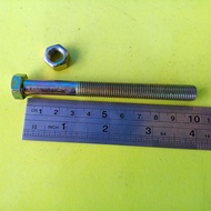 YELLOW BOLT NUT M10 X 100 BMK M10 X 100/ YELLOW M10X100 BOLT/ M10 BOLT/ 14 KEY BOLT/ 14 10CM LENGTH/