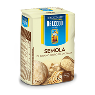 เด เชกโก แป้งดูโร เซโมลา ดูรัม เซโมลิน่า จากอิตาลี 1 กก. - De Cecco Semola di Grano Duro Rimacinata 