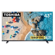 โตชิบา ทีวี VIDAA FHD ขนาด 43 นิ้ว รุ่น 43E31RP