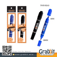 Grabbit Twin Head Permanent Marker