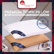 1000g Hilton 5-Star Hotels Sleeping Cotton Pillow / 1000g bantal kapas hotel 5-bintang Hilton