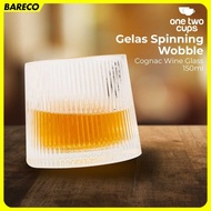 One Two Cups Wobble Cognac Champagne Wine Glass 150ml - YJ101