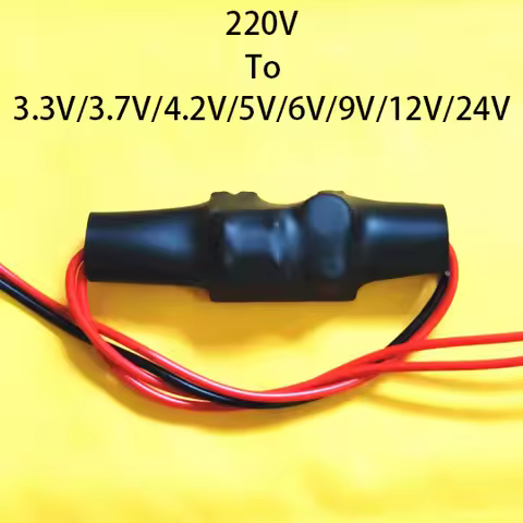 AC 220V To DC 3.3V 3.7V 4.2V 5V 6V 9V 0.6A/0.8A/1A/2A 3W/5W DIY Low Ripple Isolation Module Small Po