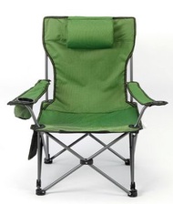 戶外便攜折疊沙灘椅(綠色全布