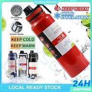 1000ML Tumbler Hot and Cold Aqua Flask Tumbler Water Bottle Stainless Steel VacuumThermos Insulated