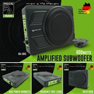 RADICAL AUDIO 10” HIGH POWER ACTIVE SUBWOOFER BUILT IN AMPLIFIER.