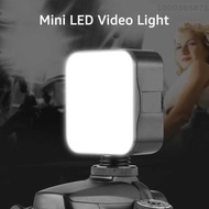 Andoer Mini LED Light 5W Photography Fill-In Lamp 6500K Dimmable 2Pcs + Handheld Smartphone Video