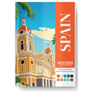 [PDF] Spain Mystery Coloring Book (Digital Download) | Cute Color by Number PDF for iPad & Print