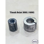 1 Biji : 600G / 300G Timah Bulat Ladong Timah Baru Timah Bendera Timah Nelayan Timah Biji Timah Laut