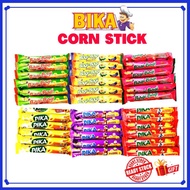 10PCS Bika Corn Stick | Corn Snack (Ayam/Cheese/Bbq/sweet corn/Strawberry)