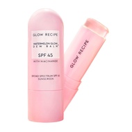 GlowRecipe Facial Sunscreen Stick SPF45-Travel Pack, Contains Hyaluronic Acid Korean Sunscreen Hidra