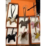 [Daigou Same Channel] Pony Pendant Pegasus Genuine Leather Female Bag Pendant Car Pendant H Home Acc