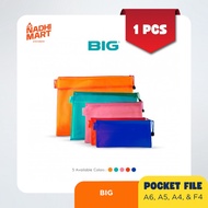 ZIPPER POCKET FILEBIG ZIPPER MAP/ ZIPPER MAP/ ZIPPER/ BIG MESH PARTITION/ ZIPPER/ BIG 9001