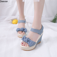 716★Deevan 1591774321 Dép đế xuồng dép đế xuồng sandal đế xuồng dép xuồng dép xinh cho nữ dép cao đế