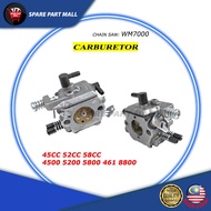 CHAIN SAW (WM7000): CARBURETOR 45 52 58CC/ KARBURETOR CHAINSAW CARB STHLL STILL 461 CHAINSAW 5200 58
