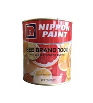 Cat Kayu Besi BEE BRAND 1000 100ml Nippon Paint Synthetic