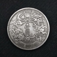 COPY,ไม่ใช่เหรียญโบราณ,Great Qing Silver Dollar,Xuantong 3rd ปี,Qu Xulong,Silver Dollar,เหรียญเงิน,สาธารณรัฐจีน,ทองแดง Dollar,เหรียญ,เงิน Dollar