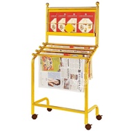 Bookshelf Stainless Steel Mirror Hotel Hotel Star Reading Room Supplies Library Gold J-2Southern Ver