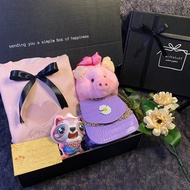 GIFTBOX HAMPERS CUTE BIRTHDAY GIFT FOR CHILDREN BESTIE BOYFRIEND