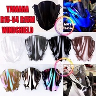 YAMAHA R15 V4 R15M COWLING VISOR WINDSHIELD 36CM WINDSHIELD WINDSCREEN HEAD LAMP LIGHT LAMPU SIGNAL 