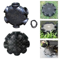 【MT】 8 Hole Plastics Eels Cage Outdoor Crabs Catching Basket Meshes Fishing Net