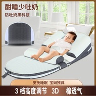 Baby Anti-Spit-Up Slope Cushion Newborn Lying Feeding Pillow Nursing Pillow Anti-Overflow Milk Choki