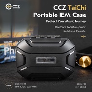 CCZ ZC01 Portable in Ear Monitor Case Waterproof and Dustproof Headphones IEM Case for Earbuds
