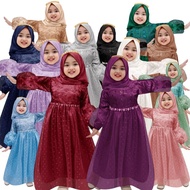 Children's Gamis Clothing Ages 8-12 Years Latest Eid Clothes Gsmis Bj Famis Eid al-Fitr Latest Gamis