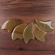 Natural ox horn scraping board, universal face massage, facial back scraping beauty天然牛角刮痧板全身通用脸部按摩面部