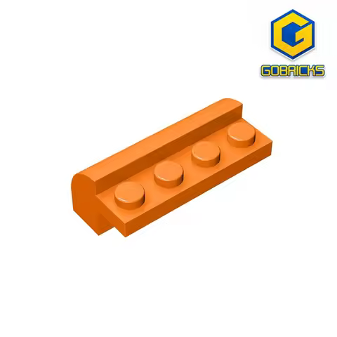 Gobricks GDS-712 BRICK W. BOW 4X1X1 1/3 compatible with lego 6081 children's DIY Educational Buildin