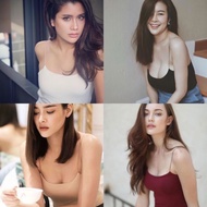 SpinnyHouse Spaghetti Strap Top Foreigner Style Shirt ️2-Layer Fabric️ As The Of Gypsy Party Crop Si