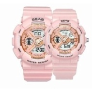 Asport waterproof couple watch men watch lady watch sport student watch dual time youth korea fashio