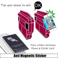 Anti Magnetic Sticker for Ezlink card/Door Access Card