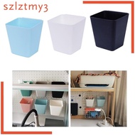[szlztmy3] Hanging Cup Holder Storage Bucket Desk Accessory Pencil Holder Space Saver