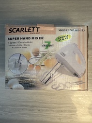 Scarlett Super Hand Mixer 手動電動打蛋器 HE-133