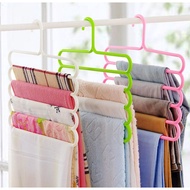 GANTUNGAN [OL] 5-tier Multipurpose Hanger Hanger Towel Hanger Hijab Tie 5-level Clothes
