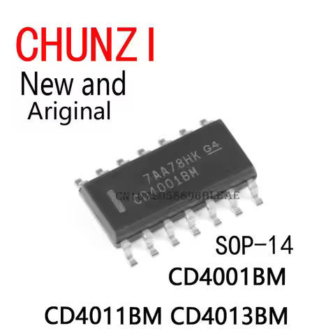 10PCS New and Original SOP-16 CD4017BM CD4021BM CD4028BM CD4046BM CD4049UBM SOP-14 CD4001BM CD4011BM
