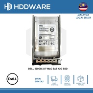 Dell 200GB 2.5 "MLC SAS 12G SSD// 0K41XJ// SDFCP9 3D AA01// PX02SMF020
