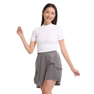 Quần Đùi Thể Thao Nữ Skechers Lifestyle Physical Academia Collection Trendy Shorts - SL225W128-0001
