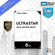 Wd Ultrastar 6Tb 3.5" Hdd/ Hd/ Hardisk/ Harddisk Internal Enterprise