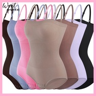 【WaistQueen.sg】Strapless Shortie Bodysuit for Women Tummy Control Shapewear Seamless Sculpt Fajas Bo