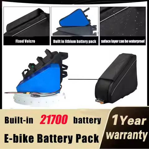 72v 60vTriangle 21700 Cell 52V 48V 36V 20AH 30AH 35ah 40AH 45Ah Huge Capacity 2000W 50Ah 60ah Ebike 