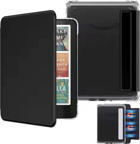 Smart Cover For Amazon Kindle Paperwhite 2024 (12th Gen) Case Detachable Acrylic Back For Kindle 11
