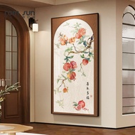 Entrance Good Painting Decorative Painting Living Room Meaning New Entry Mural Chinese Style Chinese