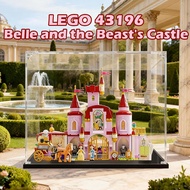 Acrylic Display Box LEGO 43196 Beauty and the Beast Castle Kotak Penyimpanan Mainan Transparent Figu