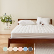 maatila Doze系列 60支高密度棉質絎縫床包  Q 150*200*30cm  白色