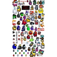 Us Among Stickers / Sheet