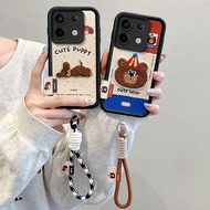 Casing redmi note 13 pro 5g case redmi note 13 pro plus 5g case Embroidered leather pattern phone ca